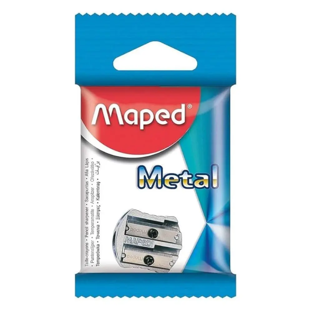 SACAPUNTAS MAPED 506700 METAL DESIGN DOBLE