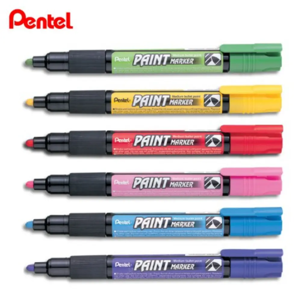 MARCADOR PENTEL PAINT MARKER MMP20-W BLANCO - Image 2