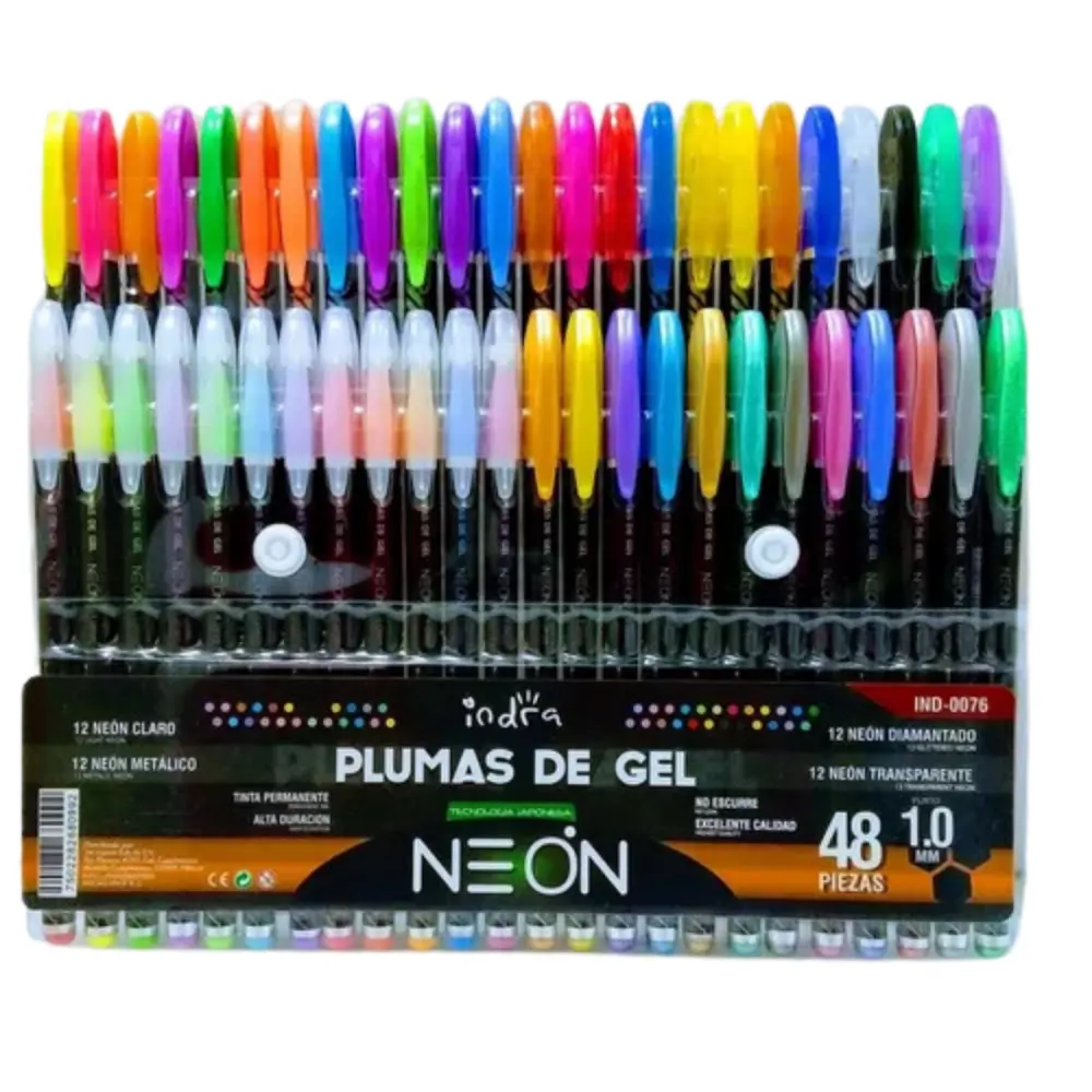BOLIGRAFO DE GEL INDRA MOD. 0076 PTE C/48 PZAS.