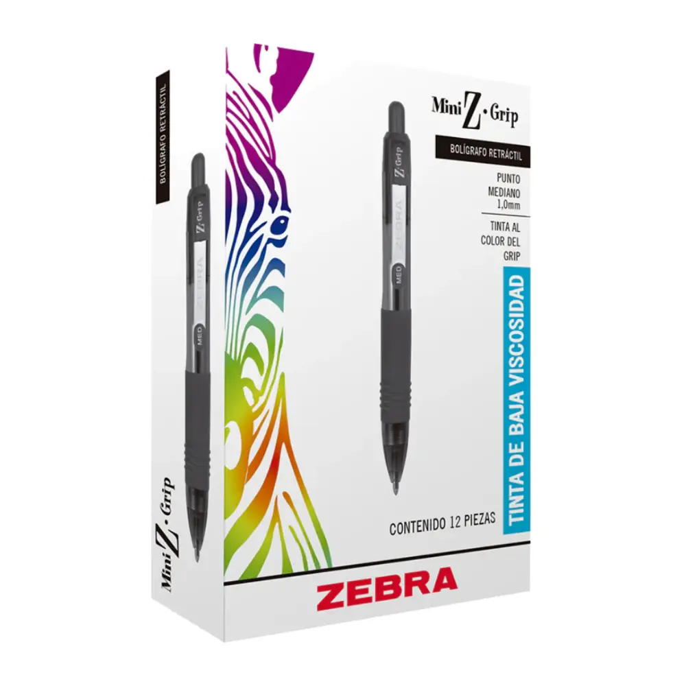 BOLIGRAFO ZEBRA 7907 MINI Z-GRIP AZUL