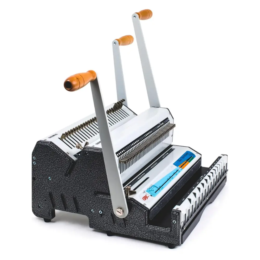 ENGARGOLADORA GBC DUAL TWIN AWM-D ARILLO METALICO