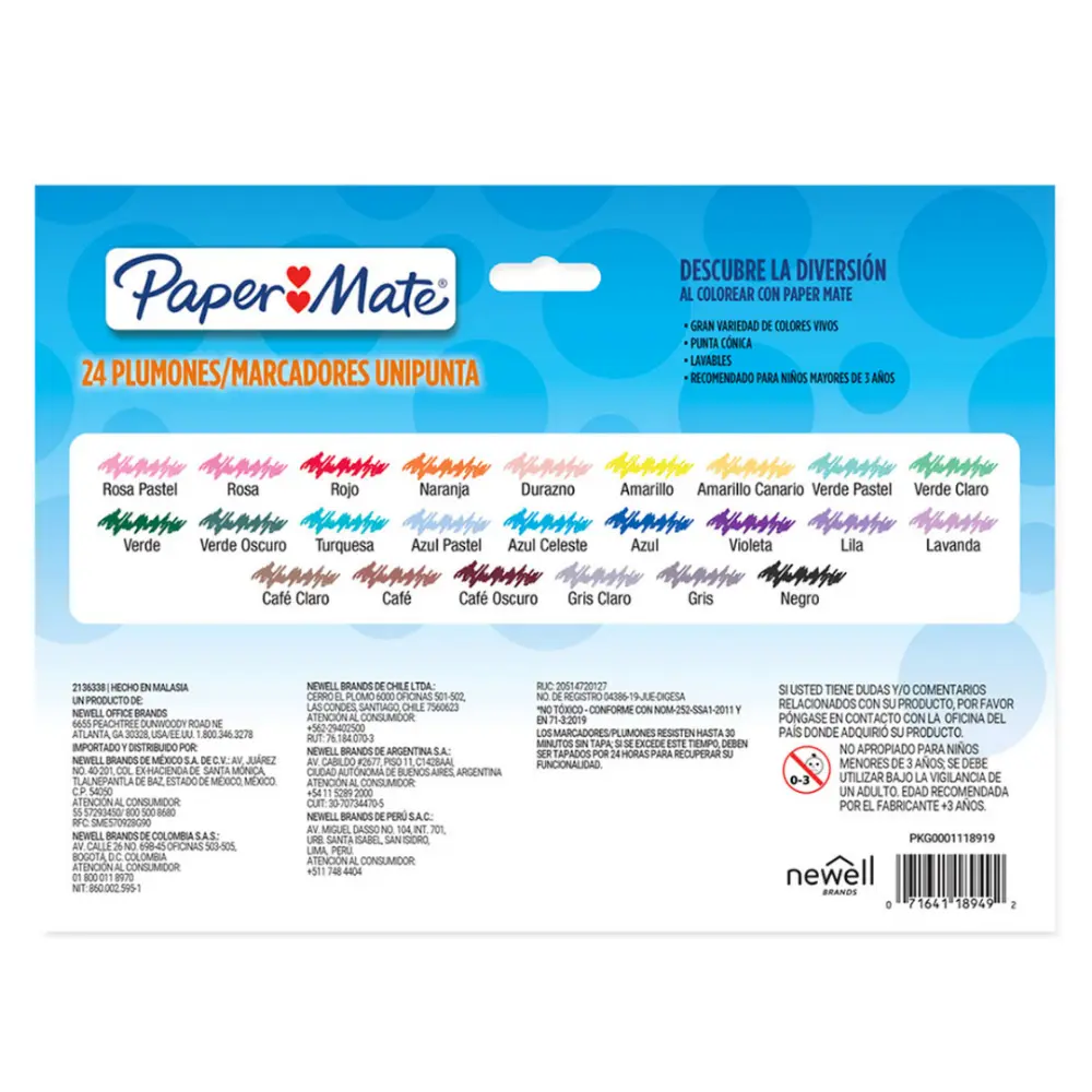 PLUMON PAPER MATE CON 24 PZAS - Image 2