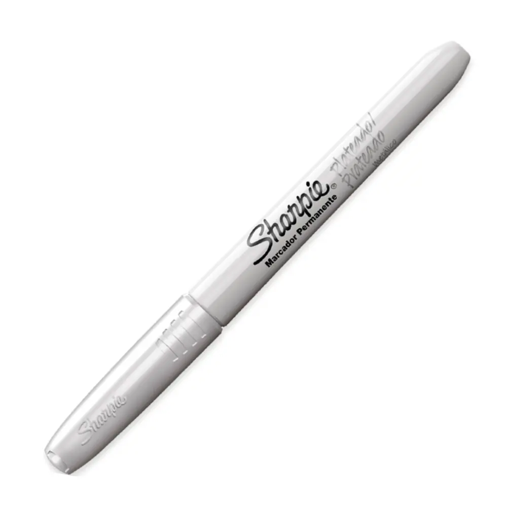 MARCADOR SHARPIE P/FINO METALICO PLATA