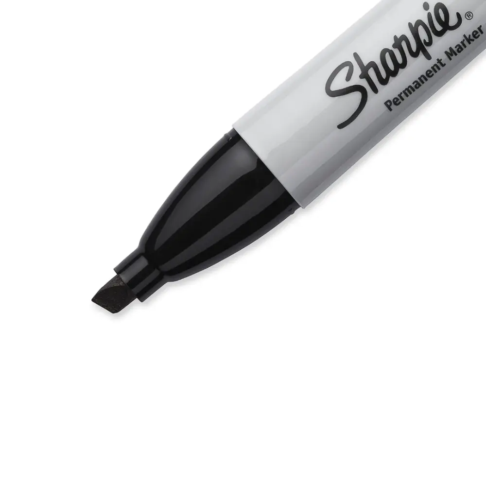 MARCADOR SHARPIE CHISEL PERMANENTE NEGRO - Image 3