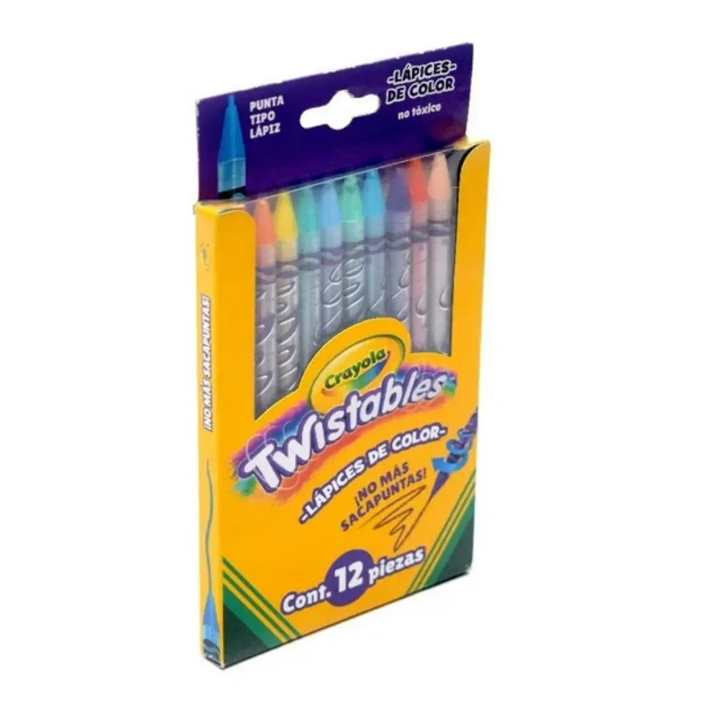 COLORES CRAYOLA TWISTABLES C/12 PZAS. - Image 2
