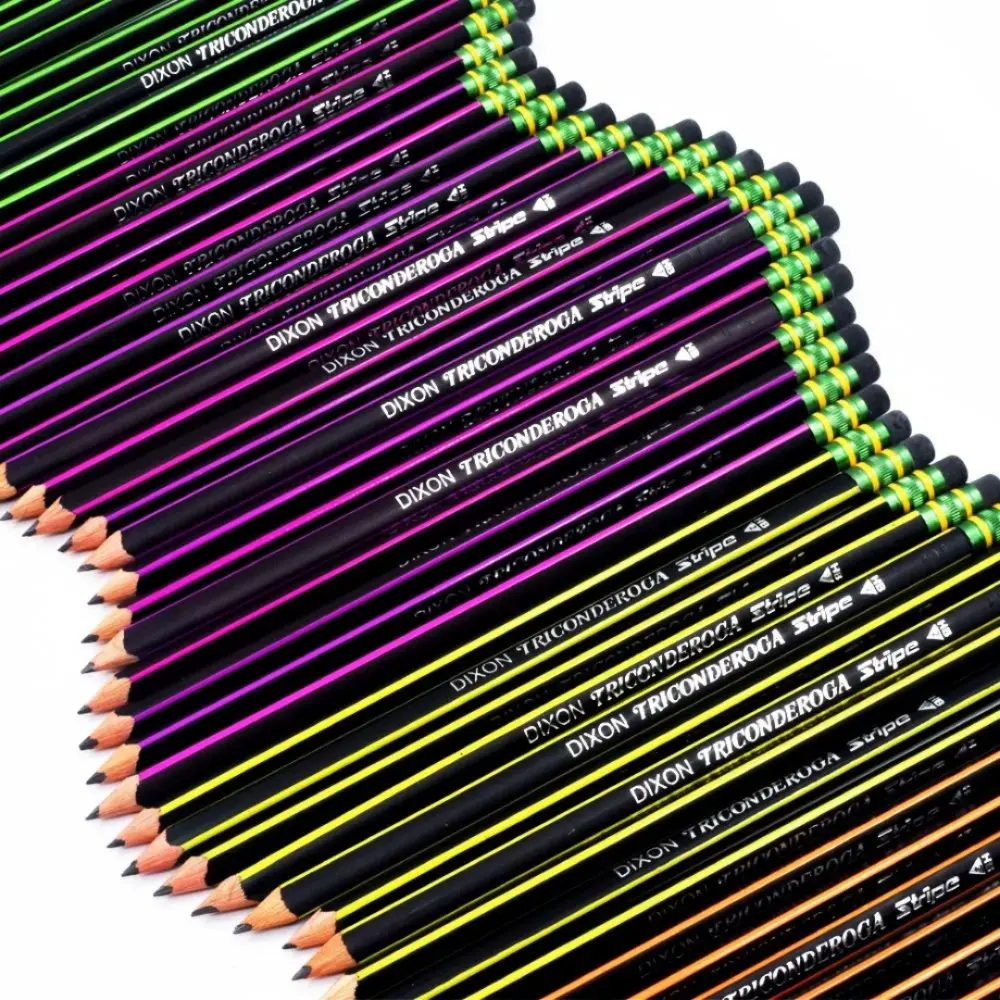 LAPIZ TICONDEROGA TRENDY STRIPE BOTE C/50 PZAS. - Image 2