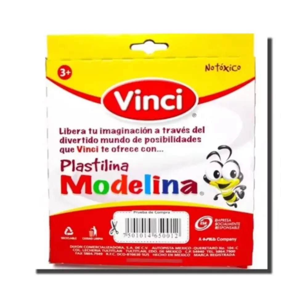 PLASTILINA VINCI CAJA C/10 COLORES - Image 2