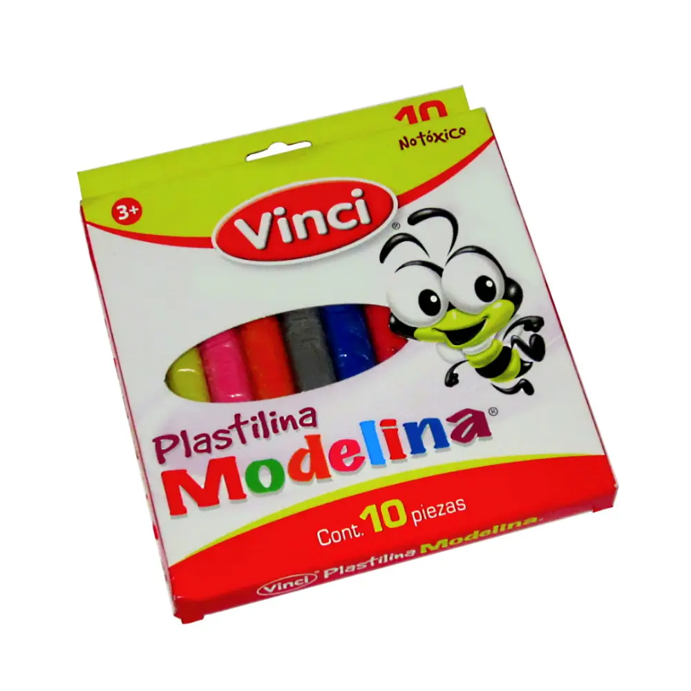 PLASTILINA VINCI CAJA C/10 COLORES - Image 3