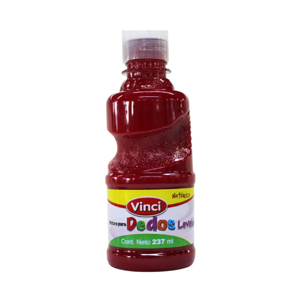 PINTURA DIGITAL VINCI FUN PRO LAVABLE ROJO