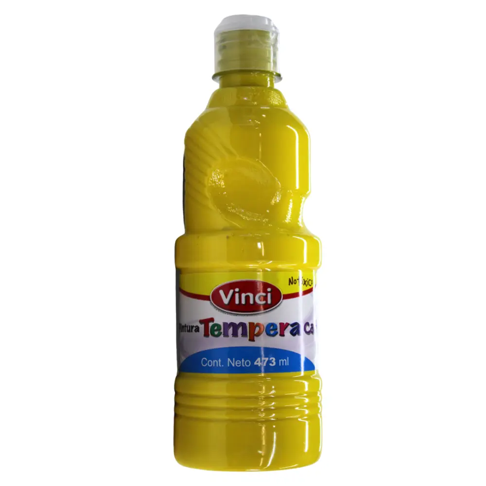 PINTURA VINCI TEMPERA 473 ML. AMARILLO