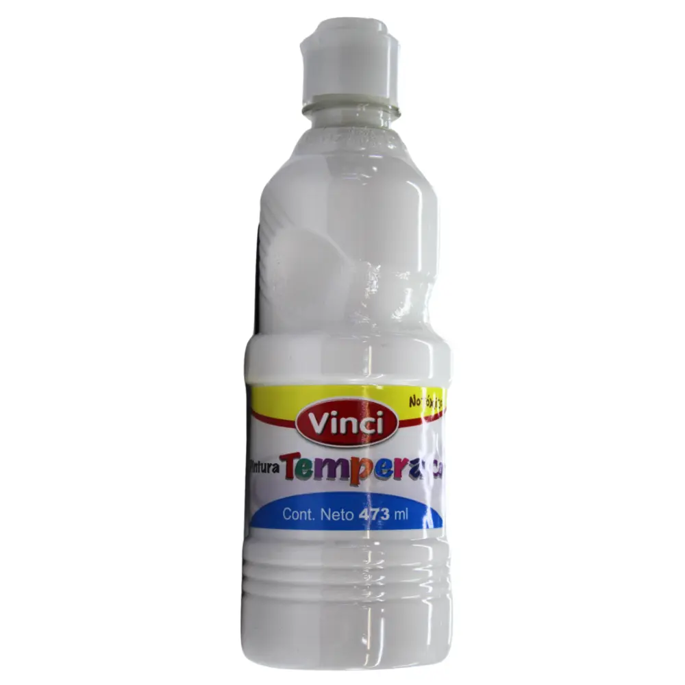 PINTURA VINCI TEMPERA 473 ML. BLANCA