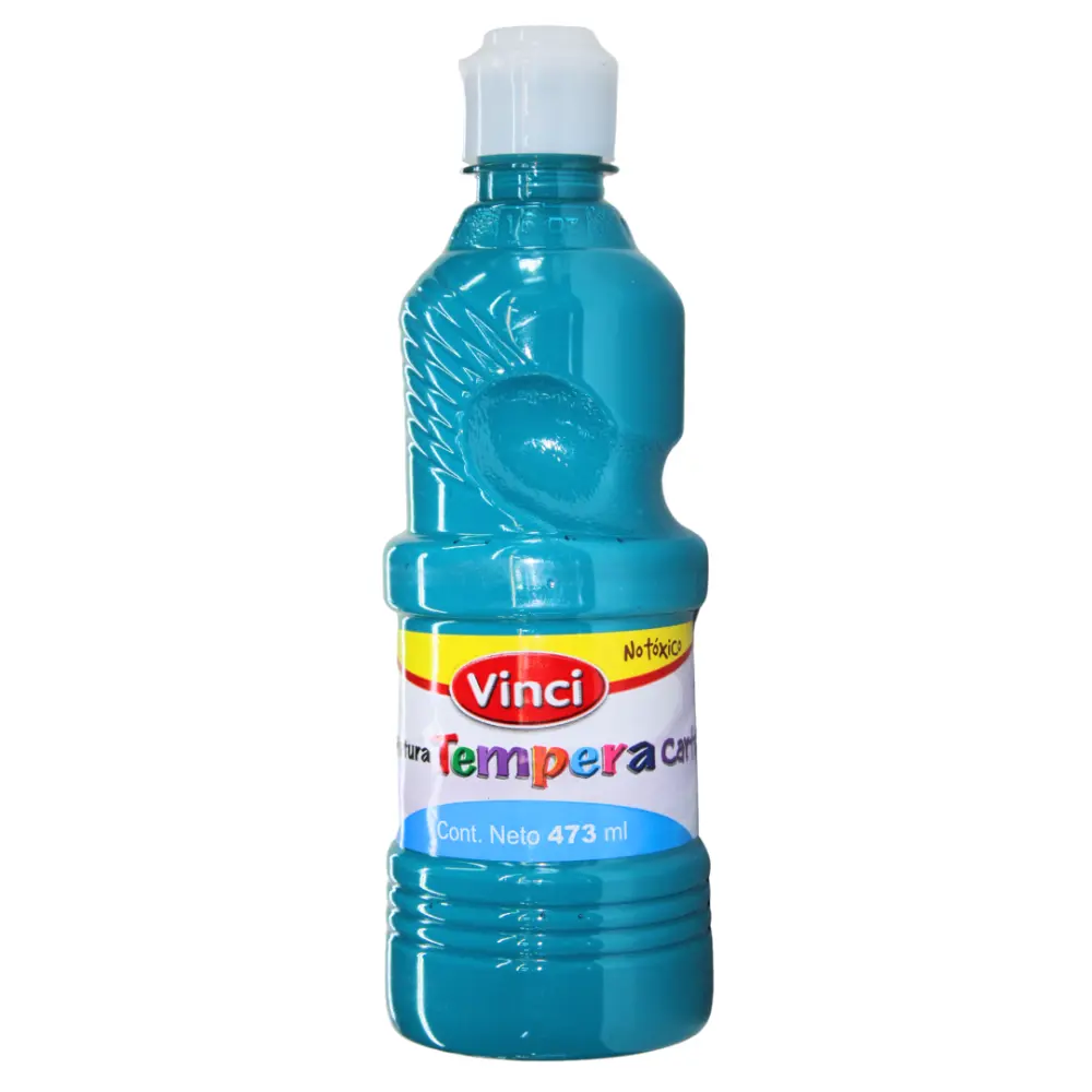 PINTURA VINCI TEMPERA 473 ML. TURQUEZA