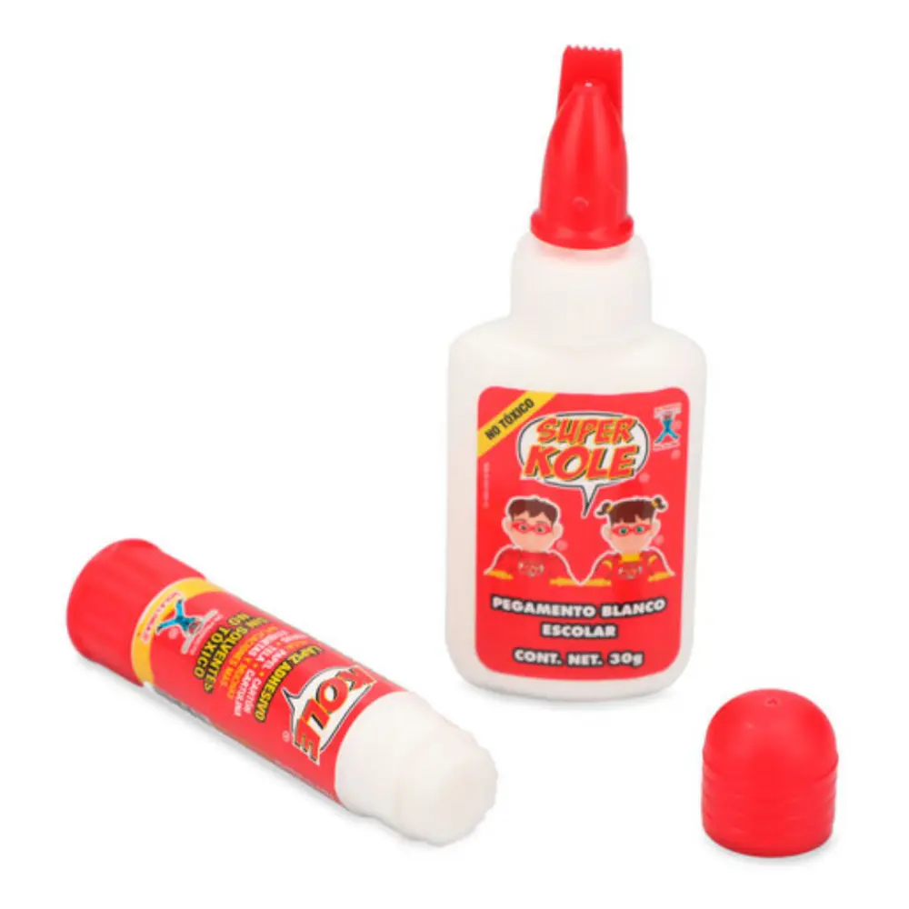 KIT LAPIZ ADHESIVO Y PEGAMENTO SUPER KOLE 30 GR. - Image 3