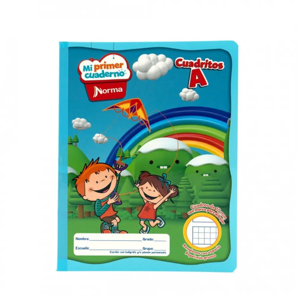 MI PRIMER CUADERNO NORMA 529822 CUADRITOS A