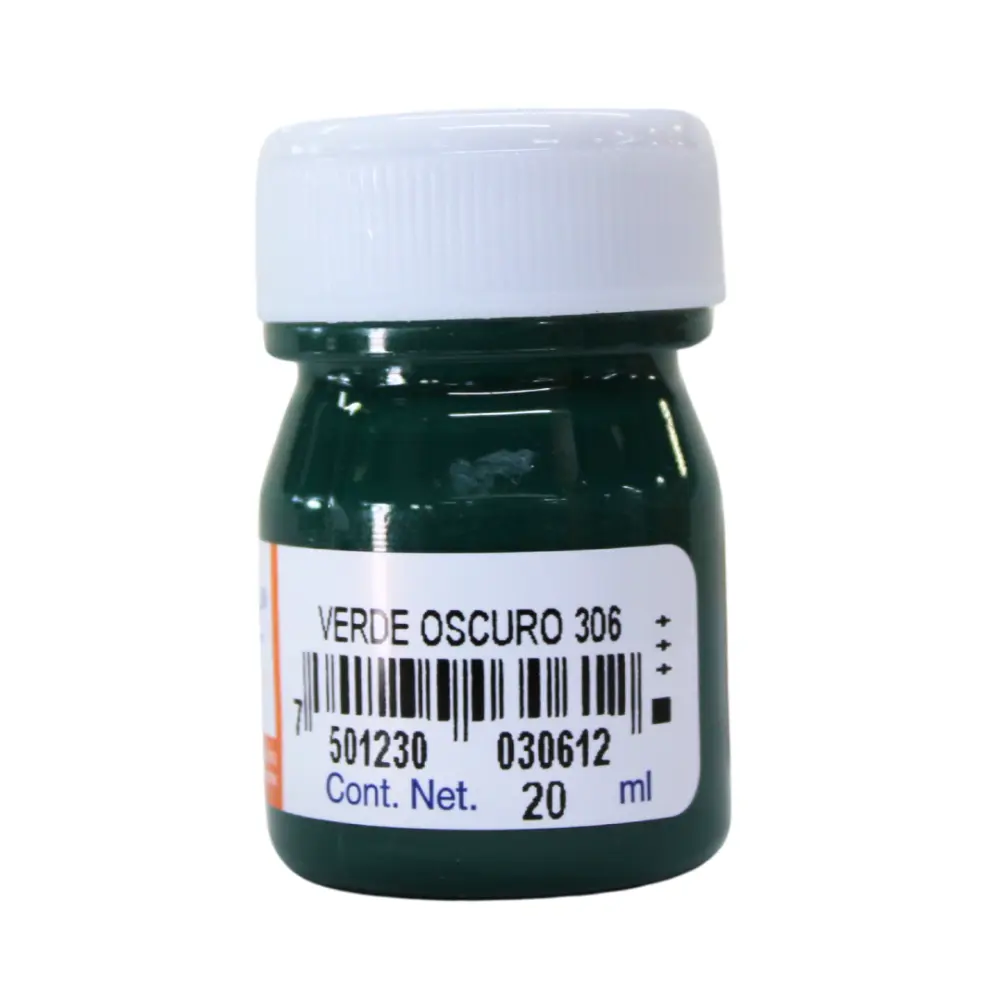 PINTURA POLITEC 306 VERDE OBSCURO 20 ML. - Image 2