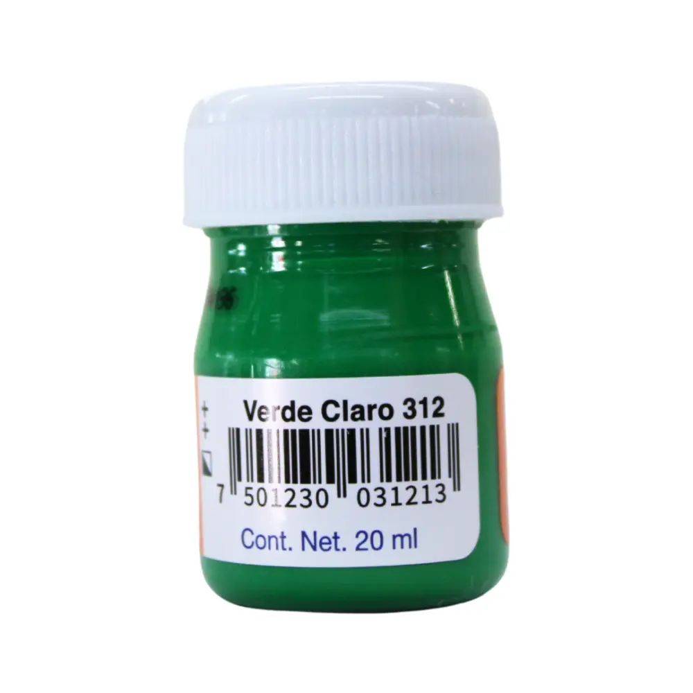 PINTURA POLITEC 312 VERDE CLARO 20 ML. - Image 2