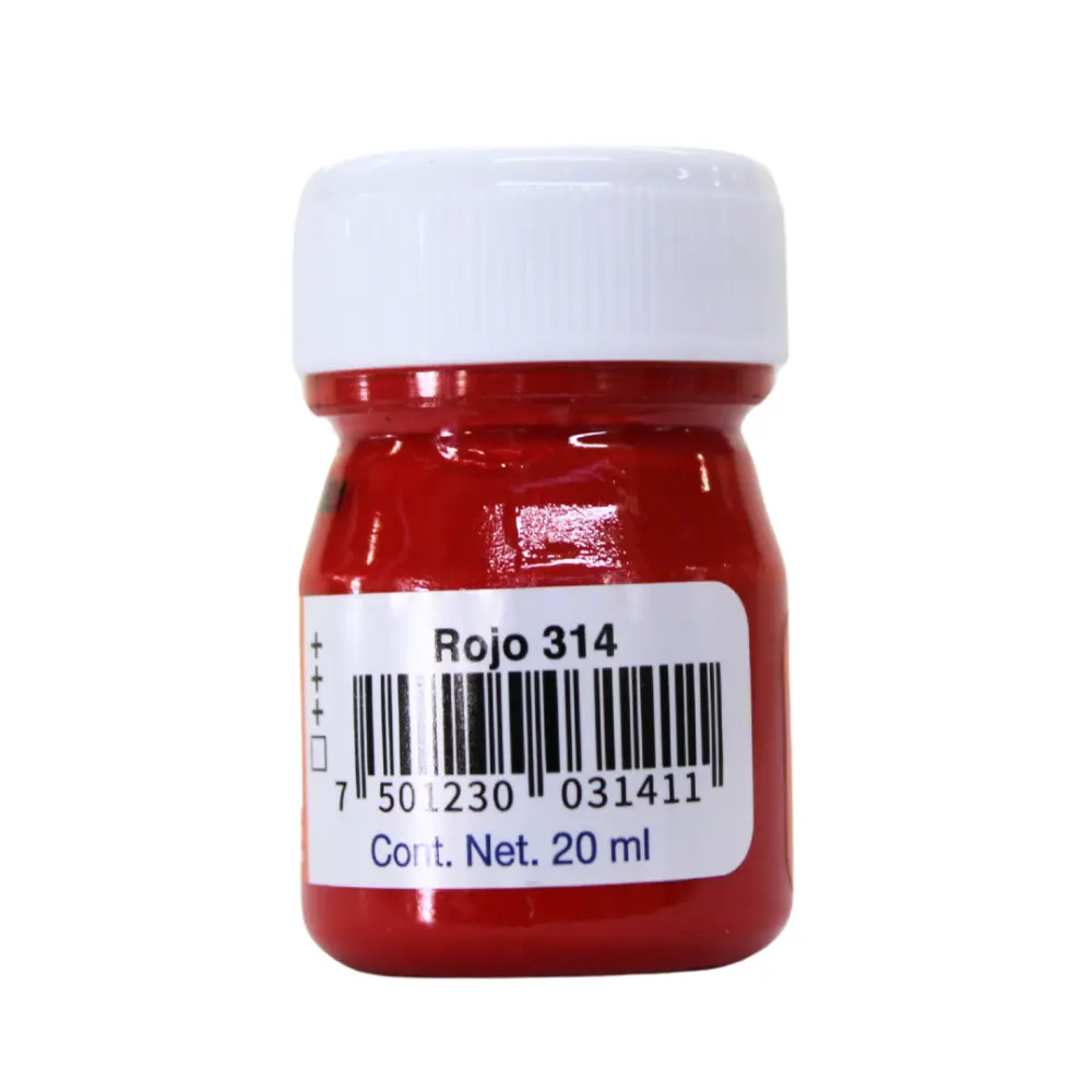 PINTURA POLITEC 314 ROJO 20 ML. - Image 2