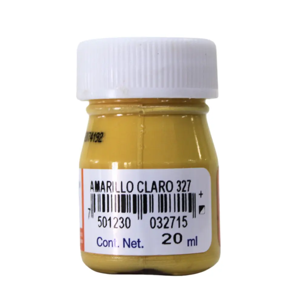 PINTURA POLITEC 327 AMARILLO CLARO 20 ML. - Image 2