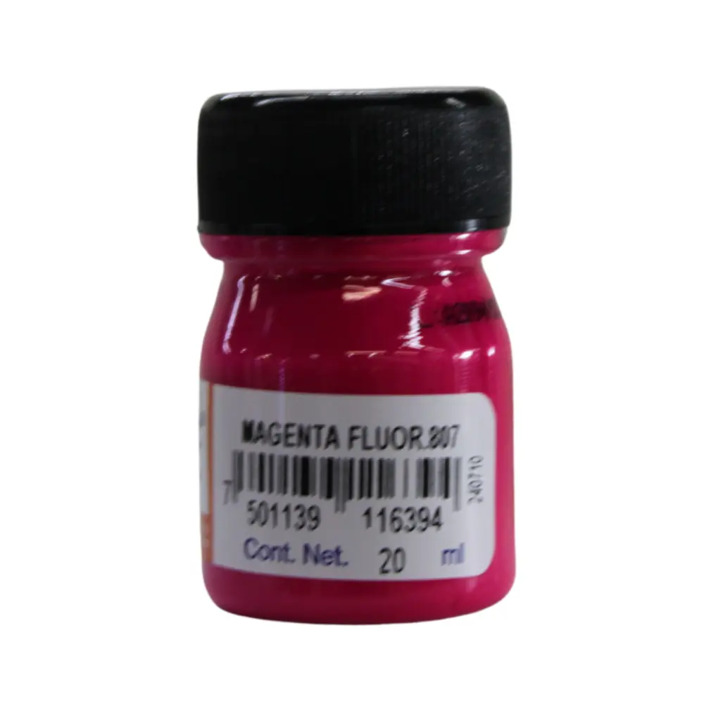 PINTURA POLITEC 807 MAGENTA FLUORECENTE 20 ML. - Image 2