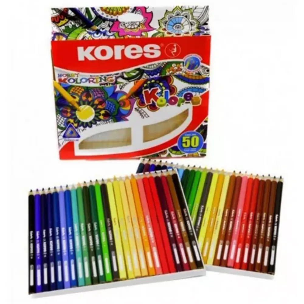 COLORES KORES TRIANGULAR C/50 PZAS. - Image 2