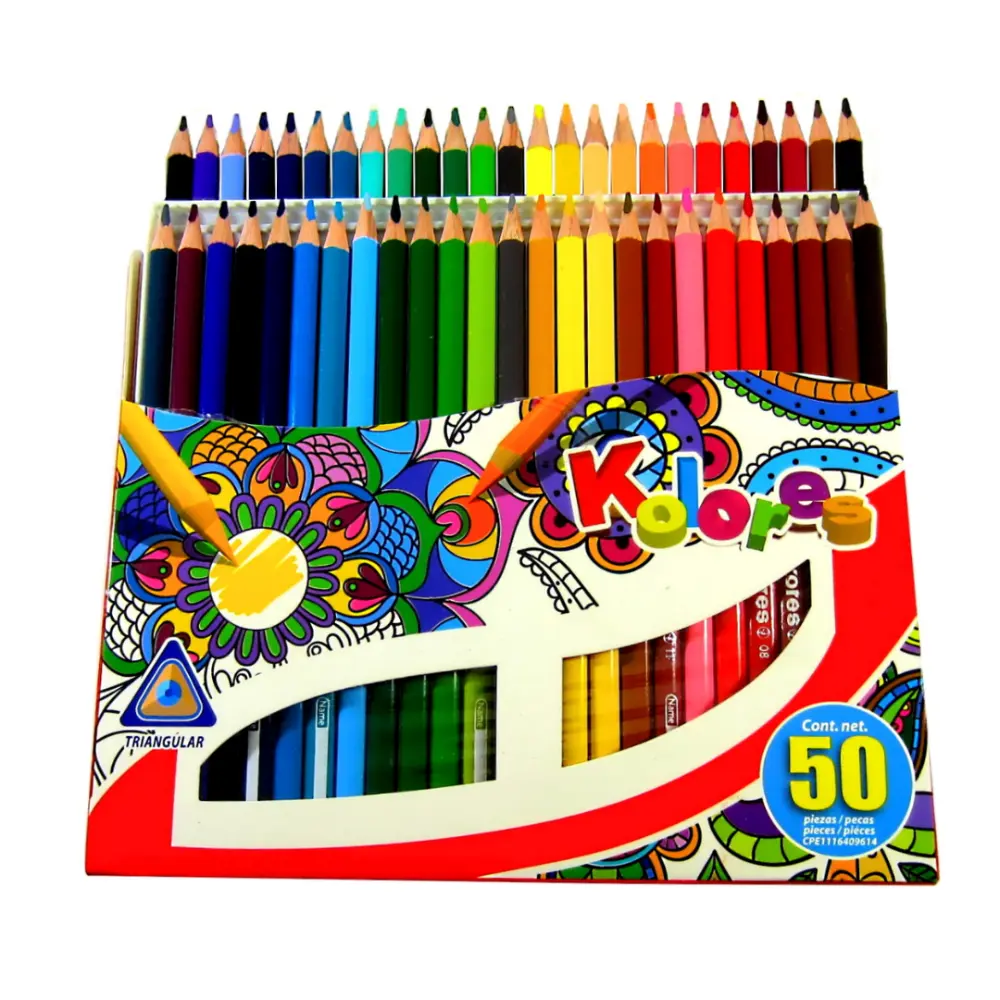 COLORES KORES TRIANGULAR C/50 PZAS. - Image 3