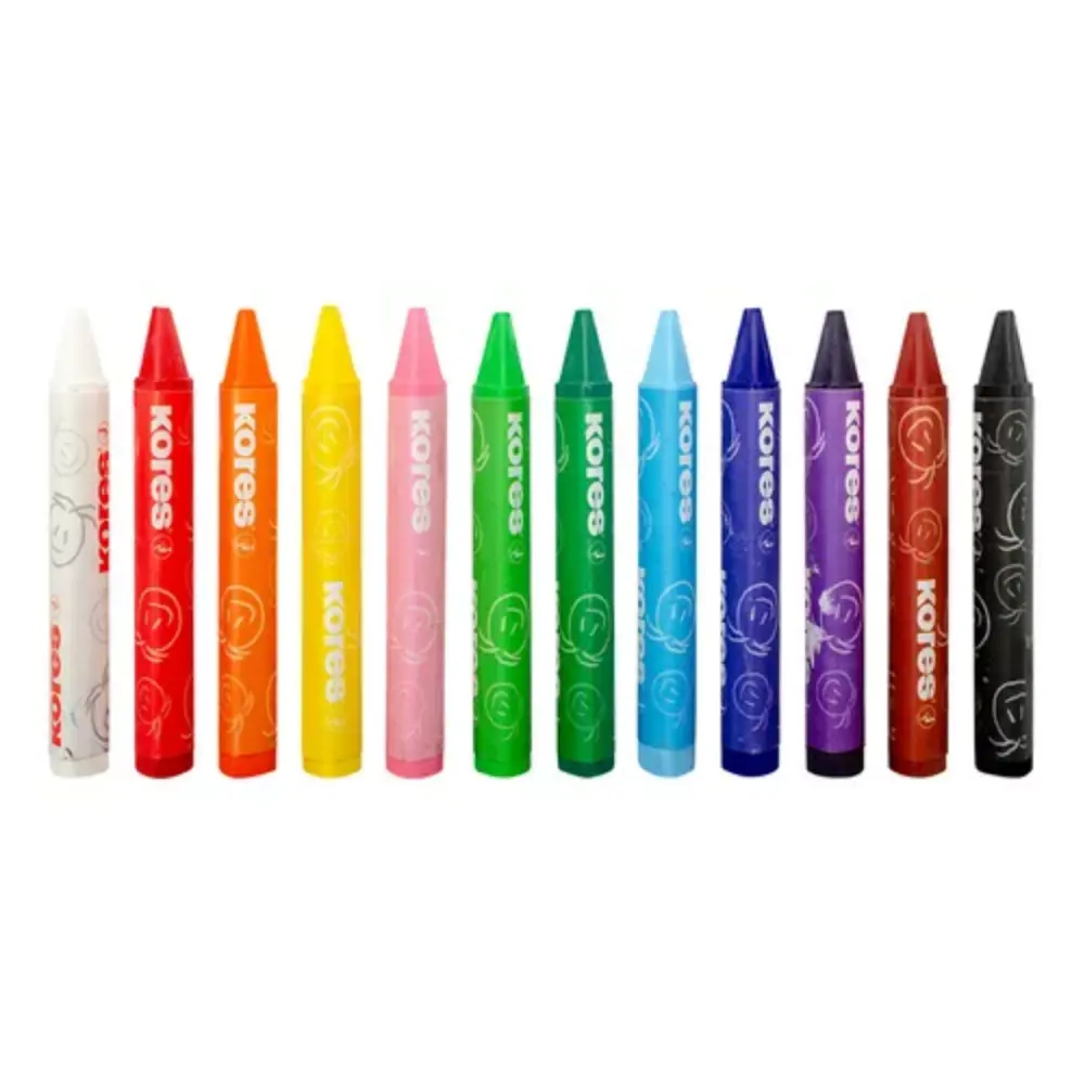 CRAYON KORES JUMBO TRIANGULAR CAJA C/12 PZAS - Image 2