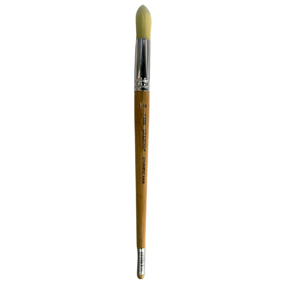 P3350-12  PINCEL PINTO REDONDO PELO MARFIL SINTETICO 300150