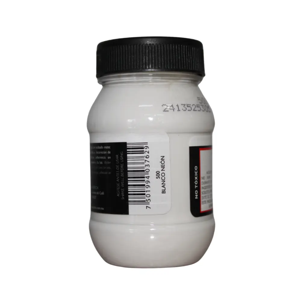 500 BLANCO NEON 100ml ACRILICO PINTO VANGUARDIA 300408 - Image 2
