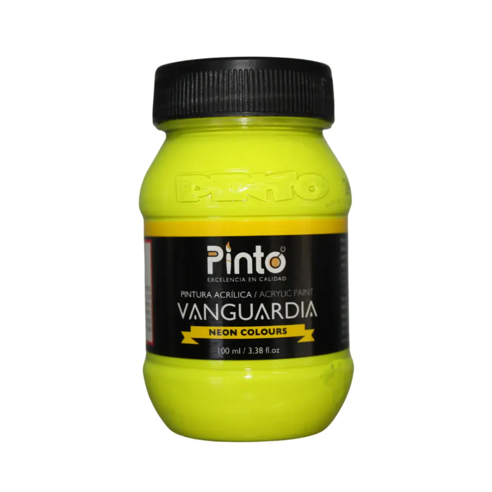 501 AMARILLO NEON 100ml ACRILICO PINTO VANGUARDIA 300410