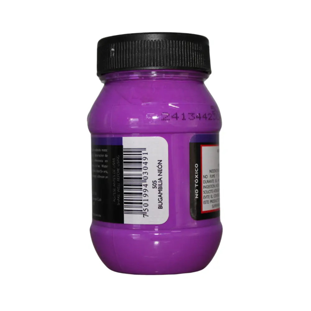 505 BUGAMBILIA NEON 100ml ACRILICO PINTO VANGUARDIA 300418 - Image 2