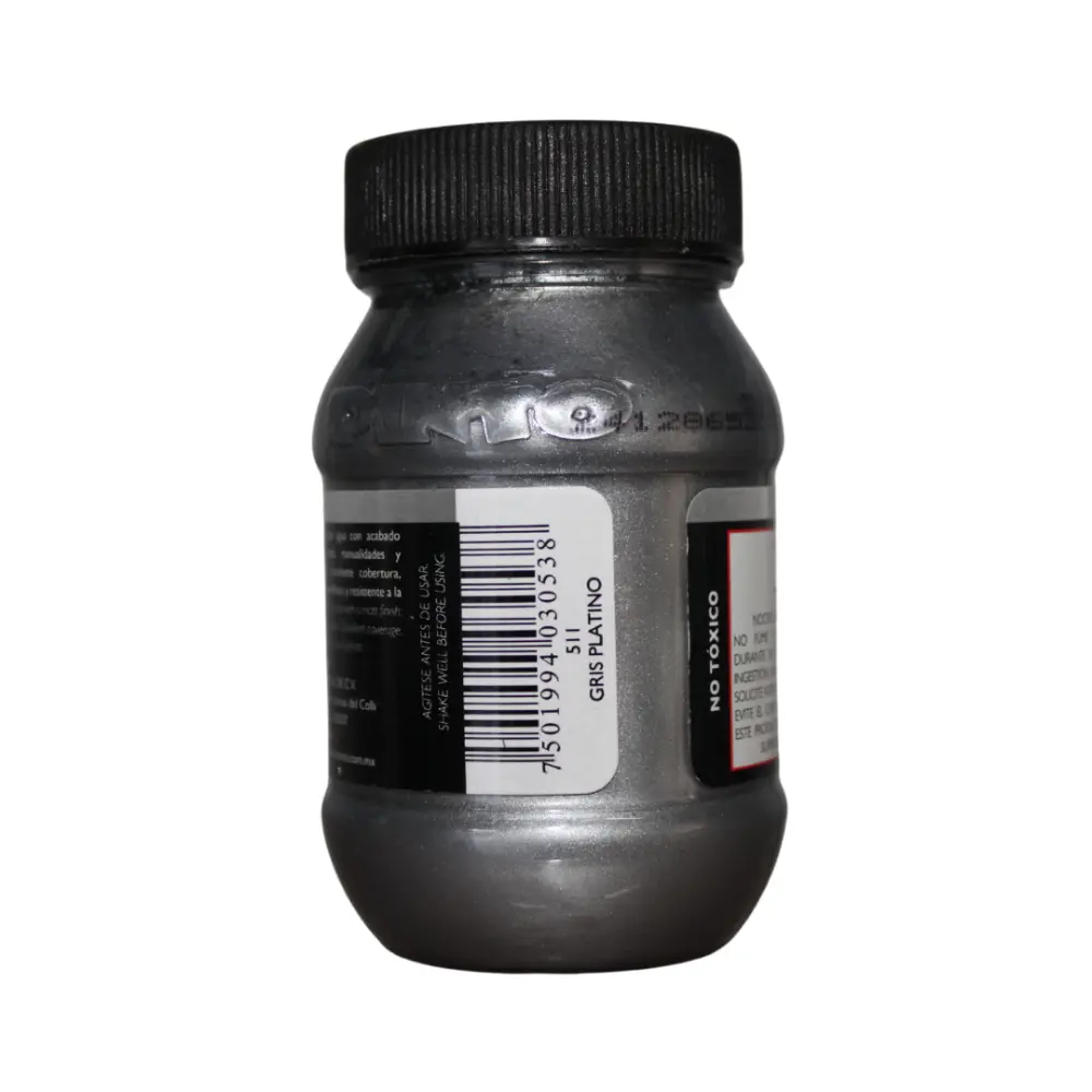 511 GRIS PLATINO 100ml ACRILICO PINTO VANGUARDIA 300428 - Image 2