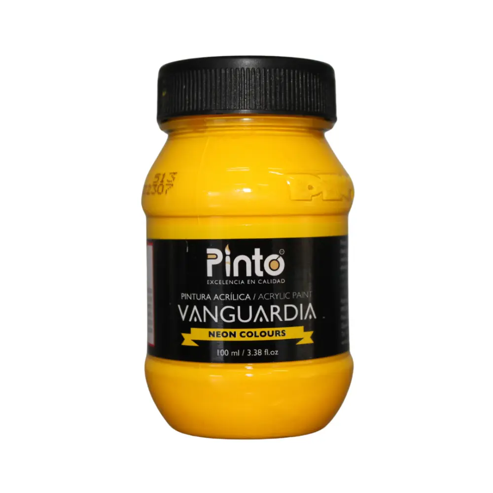 513 AMARILLO SOLAR NEON 100ml  ACRILICO PINTO VANGUARDIA 300432