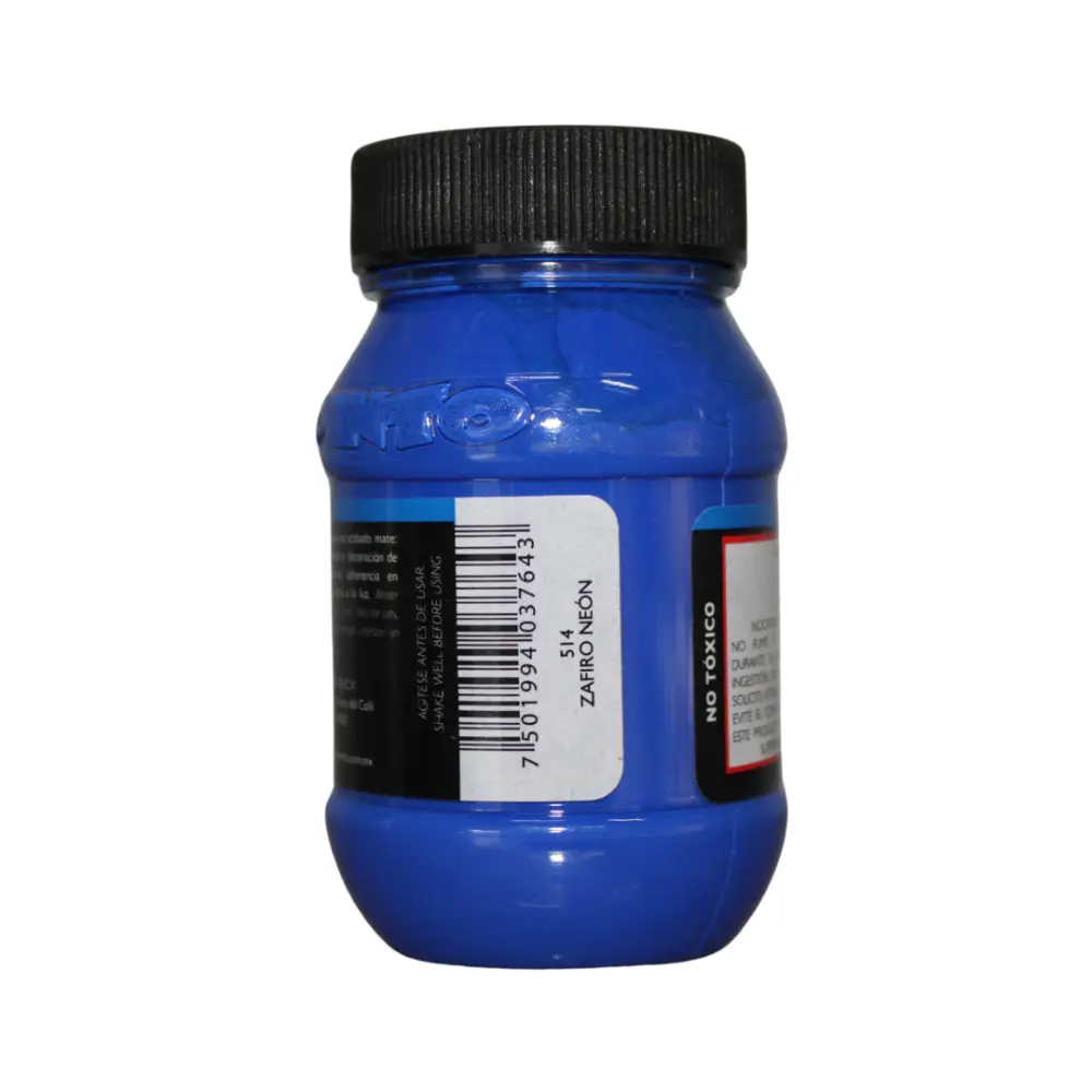 514 ZAFIRO NEON 100ml ACRILICO PINTO VANGUARDIA 300434 - Image 2
