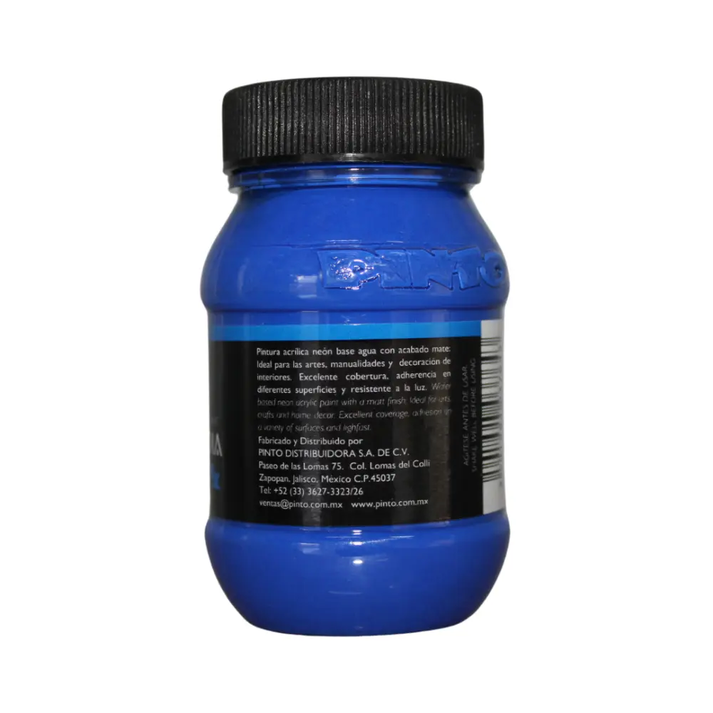 514 ZAFIRO NEON 100ml ACRILICO PINTO VANGUARDIA 300434 - Image 3
