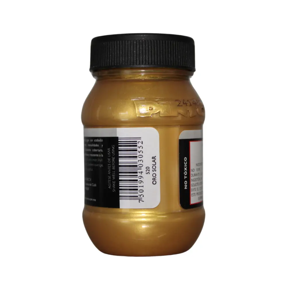 520 ORO SOLAR 100ml ACRILICO PINTO VANGUARDIA 300436 - Image 2