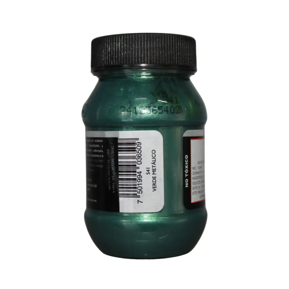 541 VERDE METALICO 100ml ACRILICO PINTO VANGUARDIA 300456 - Image 2