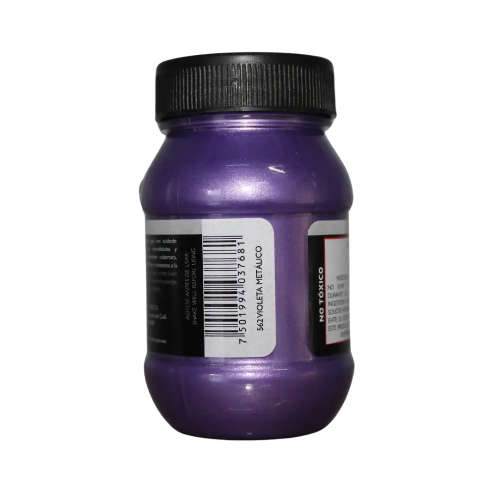 562 VIOLETA METALICO 100ml ACRILICO PINTO VANGUARDIA 300474 - Image 2