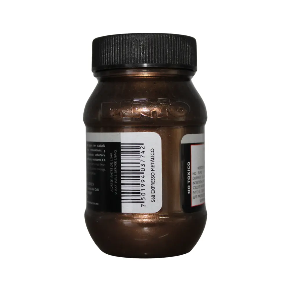 568 EXPRESSO METALICO 100ml ACRILICO PINTO VANGUARDIA 300486 - Image 2