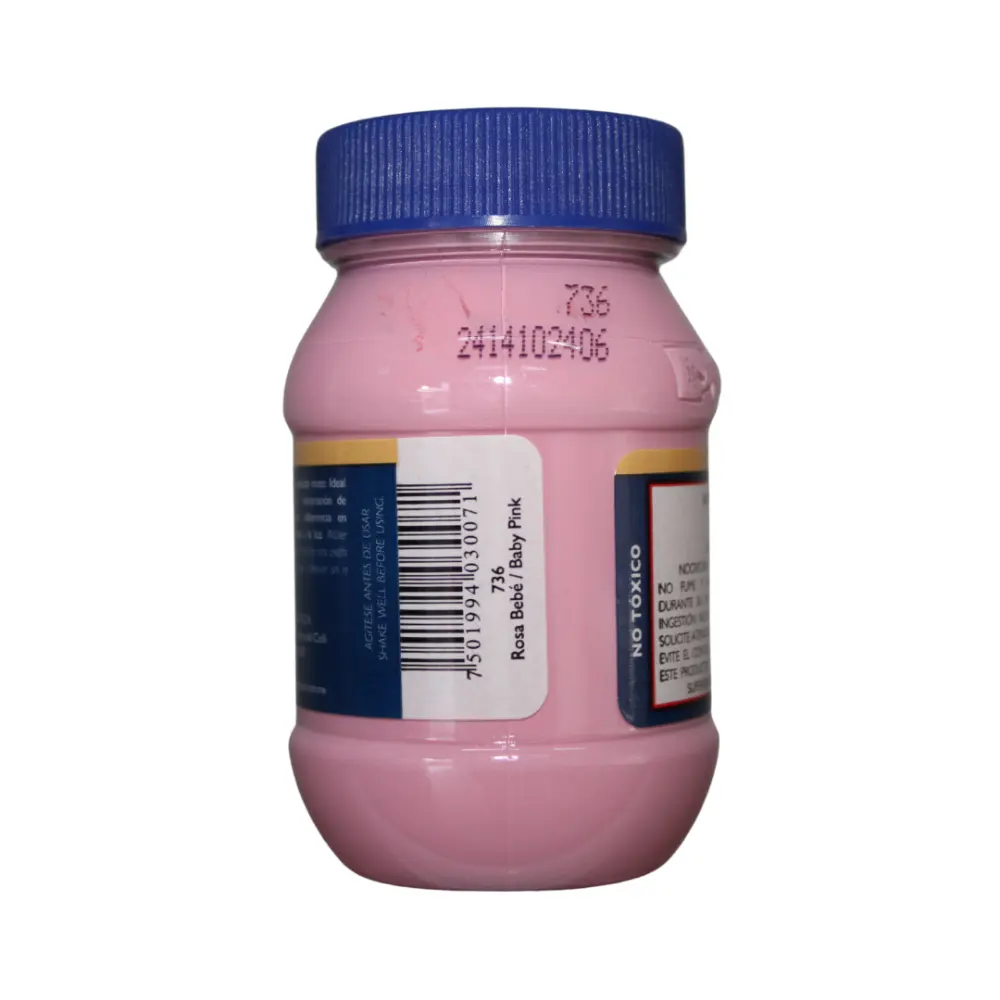 736 ROSA BEBE 100ml ACRILICO PINTO VANGUARDIA 300548 - Image 2