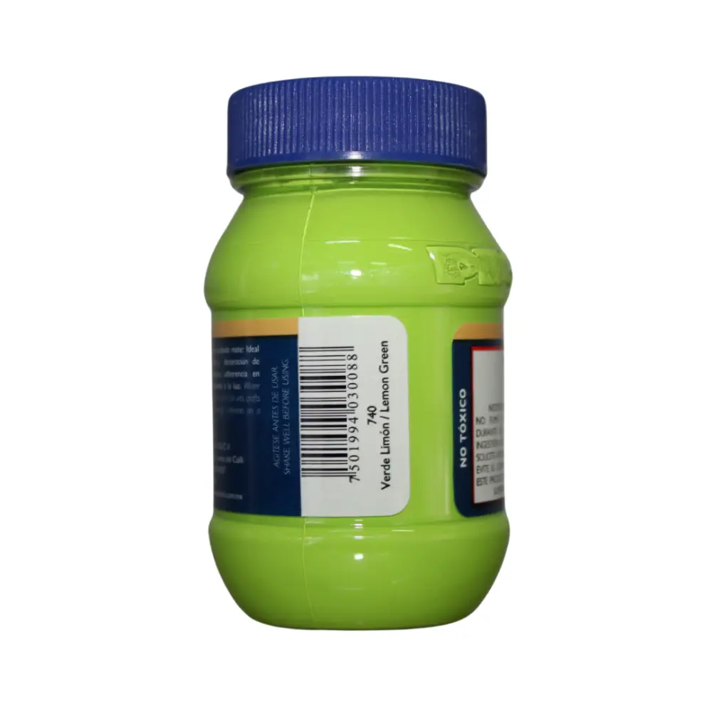740 VERDE LIMON 100ml ACRILICO PINTO VANGUARDIA 300556 - Image 2
