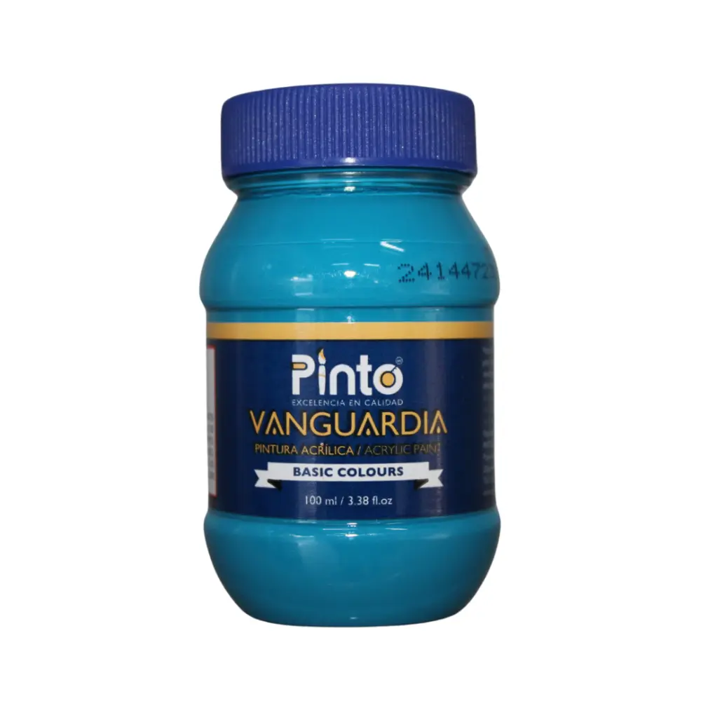 762 AZUL CERULEO 100ml ACRILICO PINTO VANGUARDIA 300594