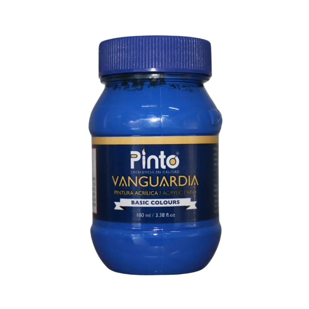 766 AZUL COBALTO 100ml ACRILICO PINTO VANGUARDIA 300600