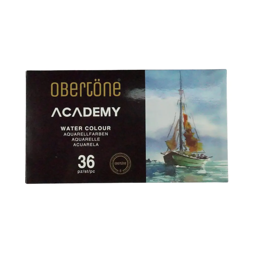 SET CON 36 ACUARELAS OBERTONE ACADEMY 300822
