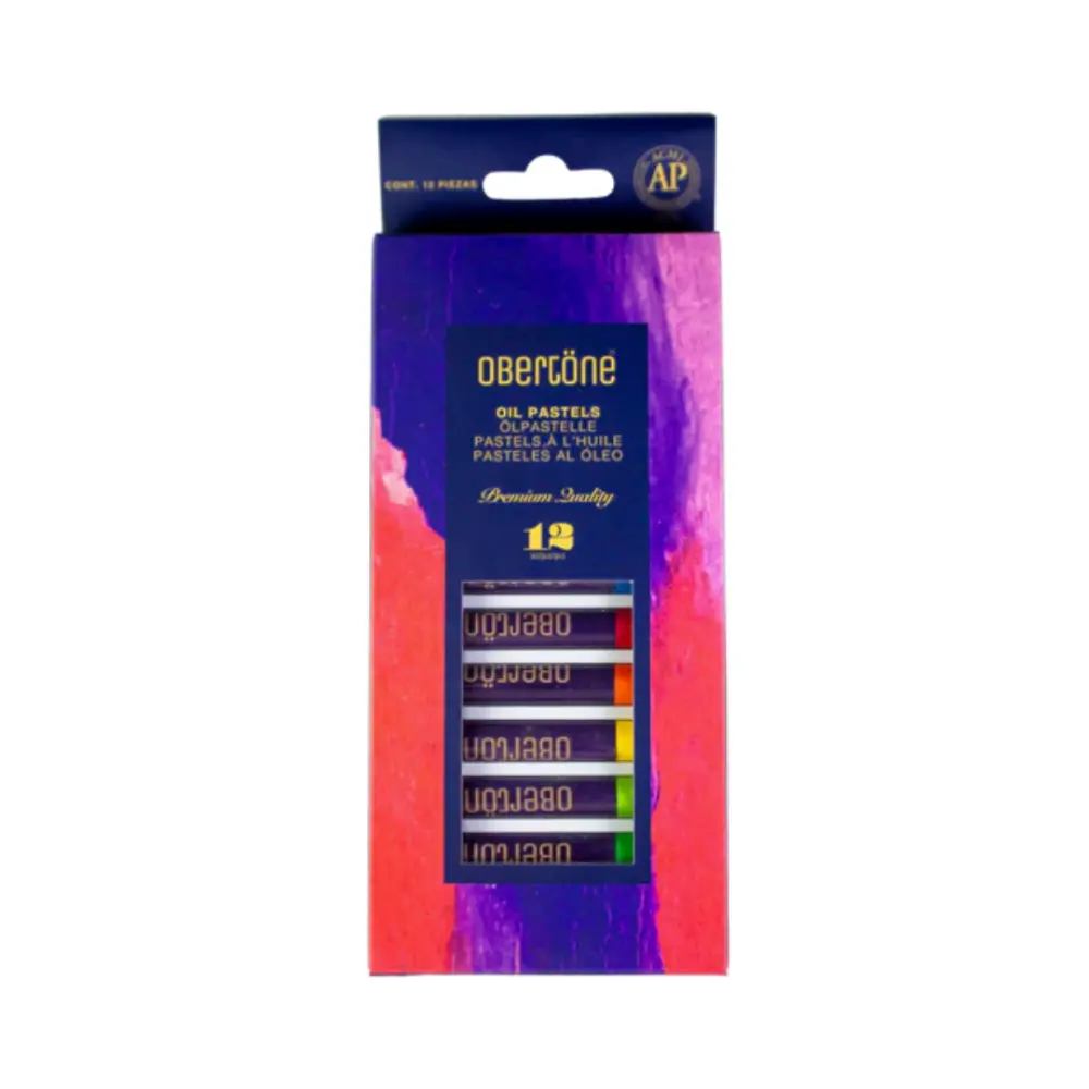 SET C/12 PASTELES AL OLEO OBERTONE PREMIUM QUALITY 300848