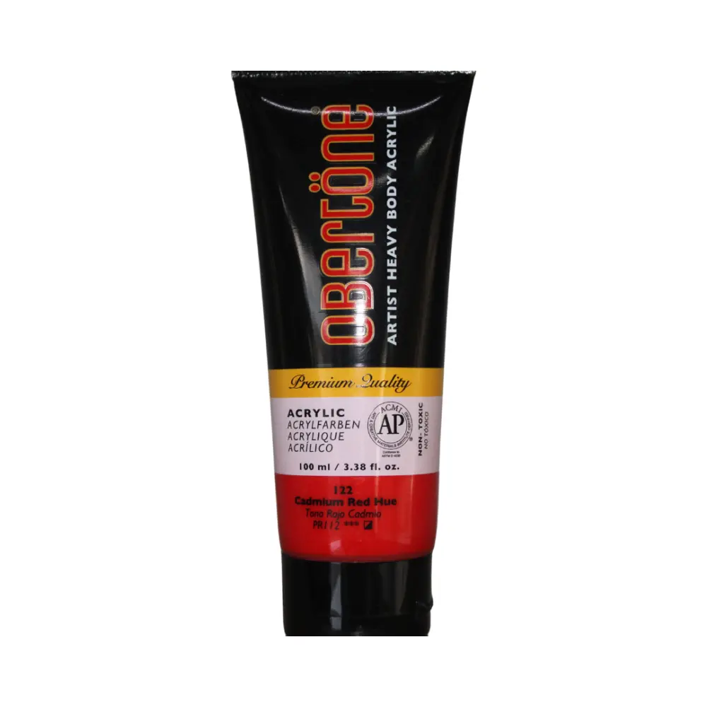 122 TONO ROJO CADMIO  100ml ACR ARTIST HEAVY BODY OBERTONE 300916