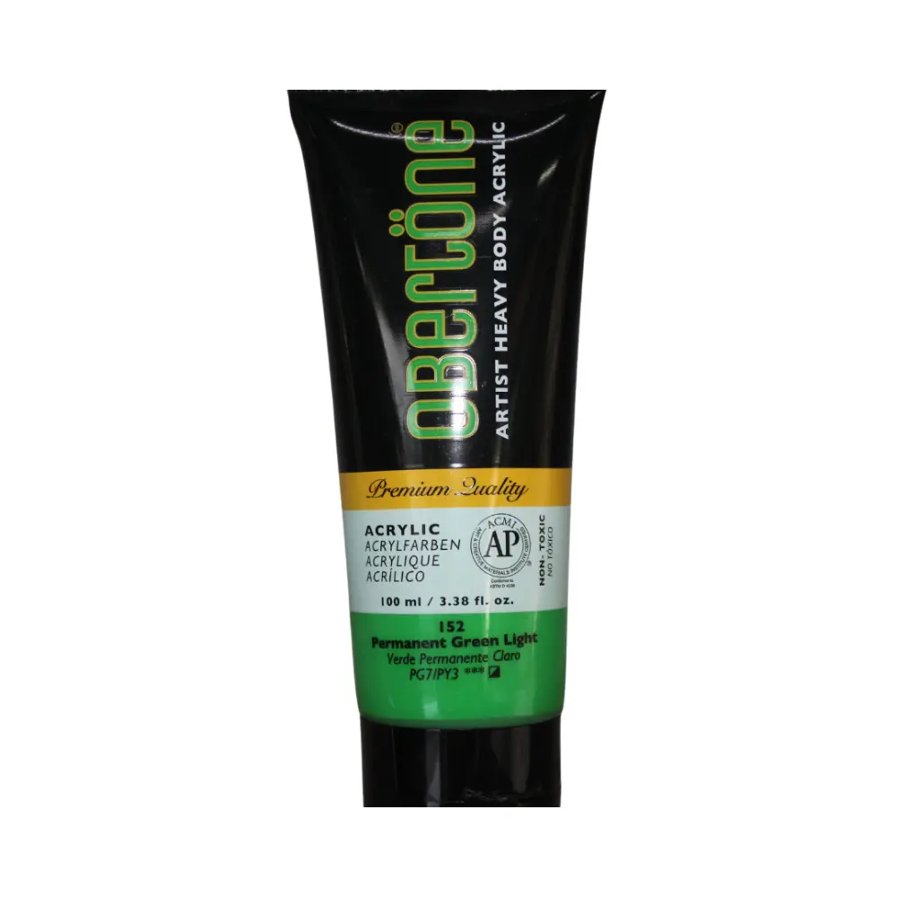 152 VERDE PERMANENTE CLARO 100ml ACR ARTIST HEAVY BODY OBERT 300946