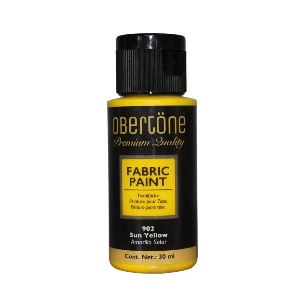 902 AMARILLO SOLAR 30ml PINTURA TEXTIL OBERTONE 301032