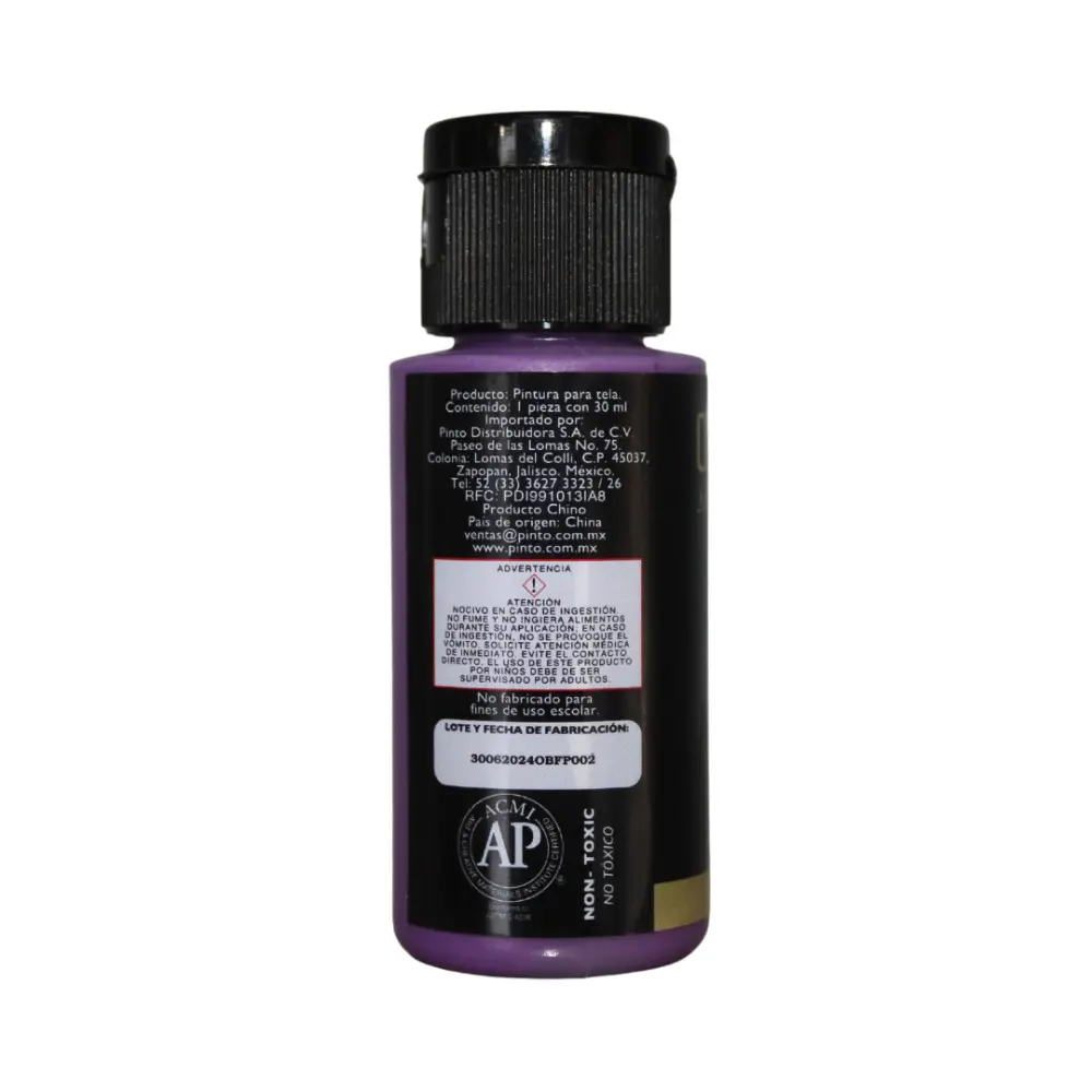 930 ORQUIDEA 30ml PINTURA TEXTIL OBERTONE 301064 - Image 2