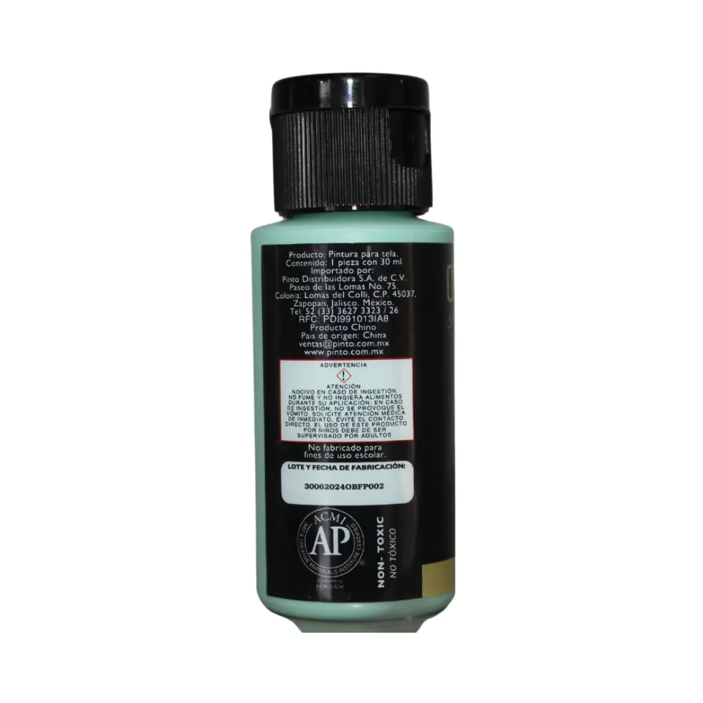944 AQUA 30ml PINTURA TEXTIL OBERTONE 301082 - Image 3