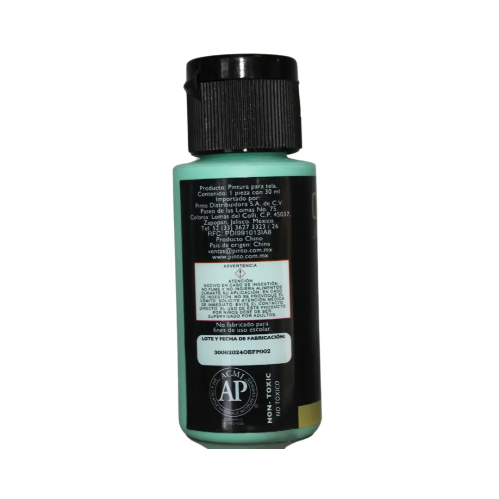 950 MENTA 30ml PINTURA TEXTIL OBERTONE 301084 - Image 3